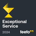 Feefo Exceptional Service Award