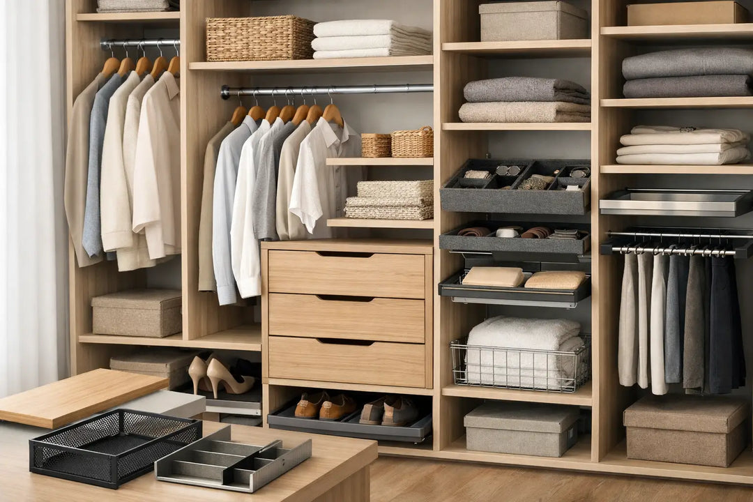 Choosing Wardrobe Interior Storage Kits