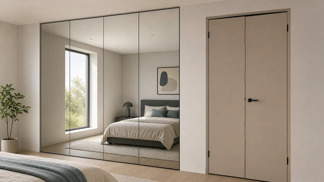 Mirrored Sliding Wardrobe Doors Made to Measure | DoorsDirect