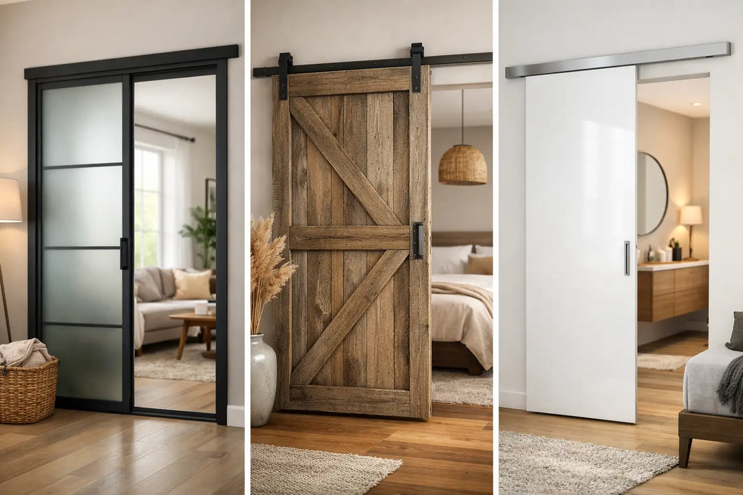 Best Sliding Door Finishes for Every Room