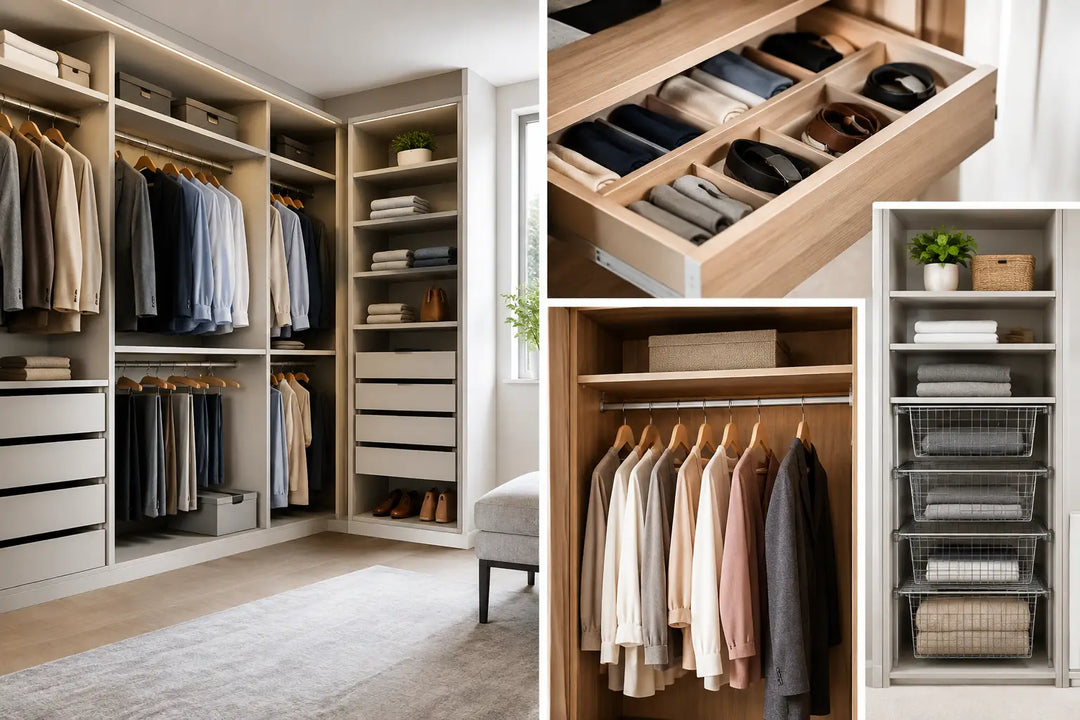 Best Fitted Wardrobe Components for Every Space