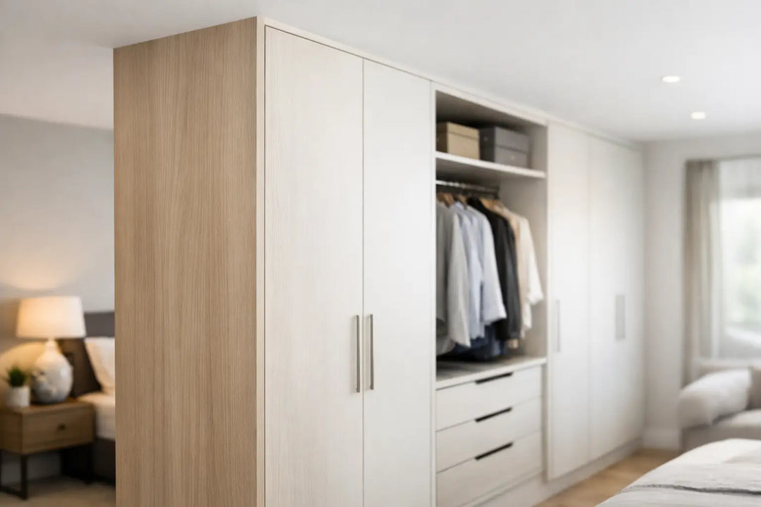 Wardrobe End Panels for a Fitted Finish