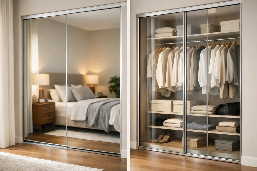 Mirror Wardrobe Doors vs Glass: Which Wins?