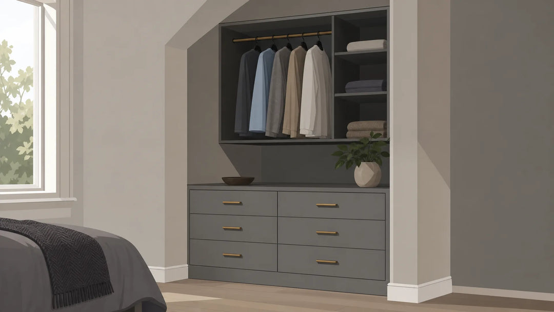 Made to Measure Drawer Units for Alcoves and Wardrobes
