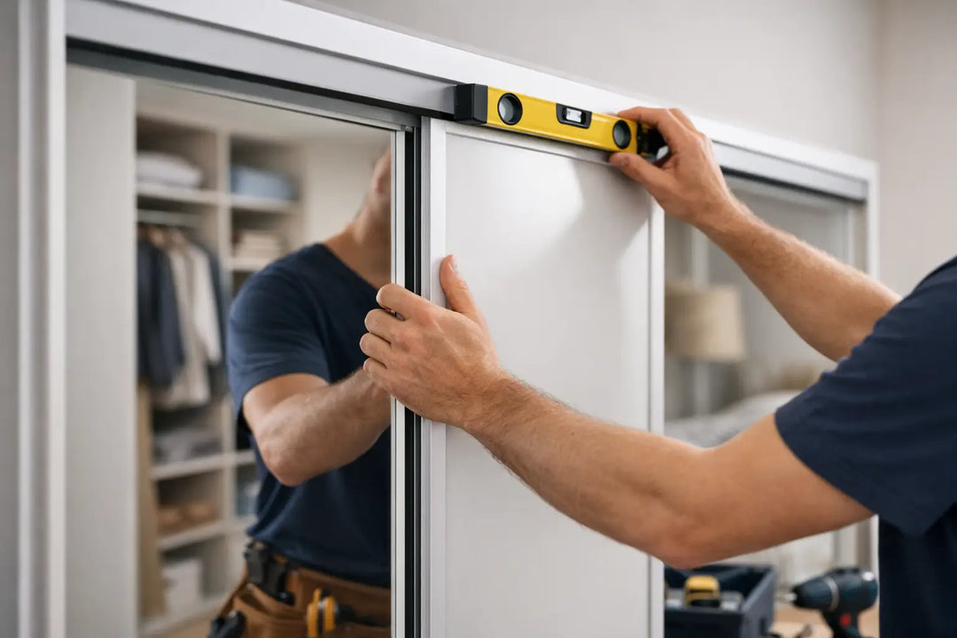 How to Fit Sliding Wardrobe Doors Properly