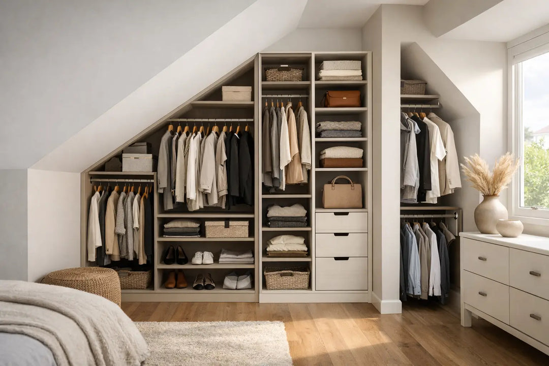 Wardrobe Storage for Awkward Spaces That Works