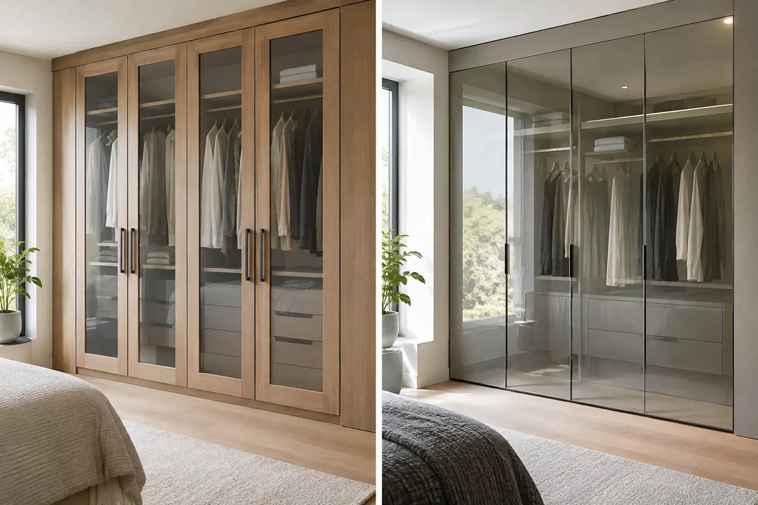 Framed Versus Frameless Wardrobe Doors