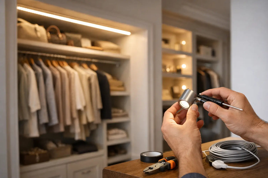 How to Plan Wardrobe Lighting for Your Home