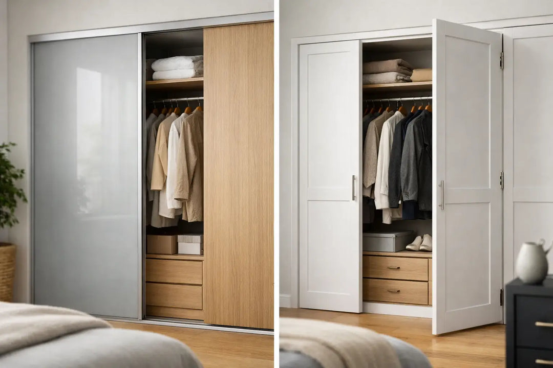 Sliding Wardrobe Doors vs Hinged Doors