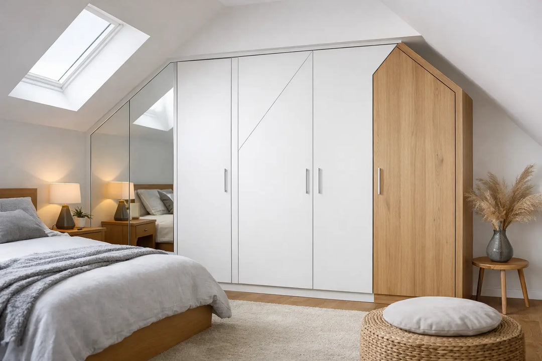 Wardrobe Doors for Loft Rooms Made to Fit