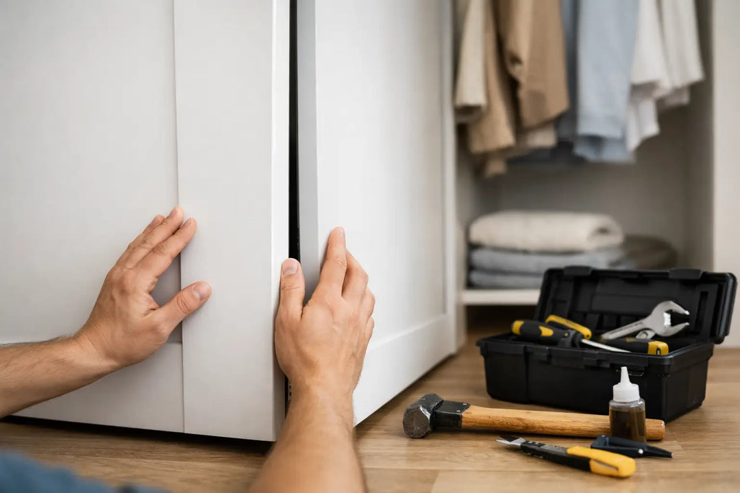 Wardrobe Doors Sticking? Causes and Simple Fixes
