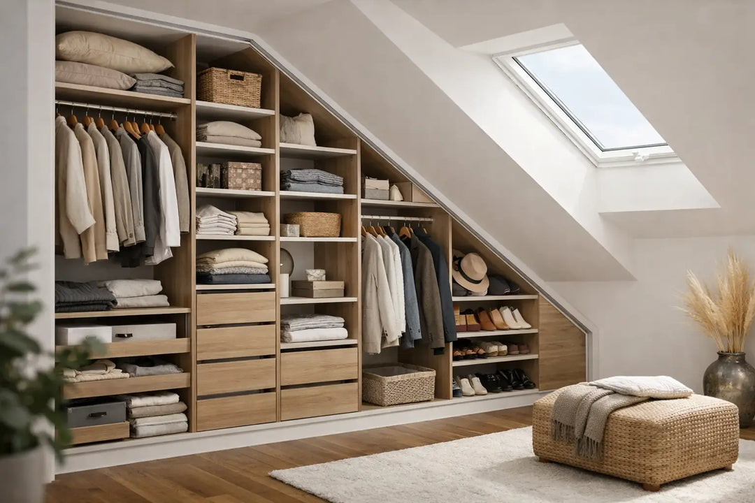 Sloping Ceiling Wardrobe Solutions That Fit