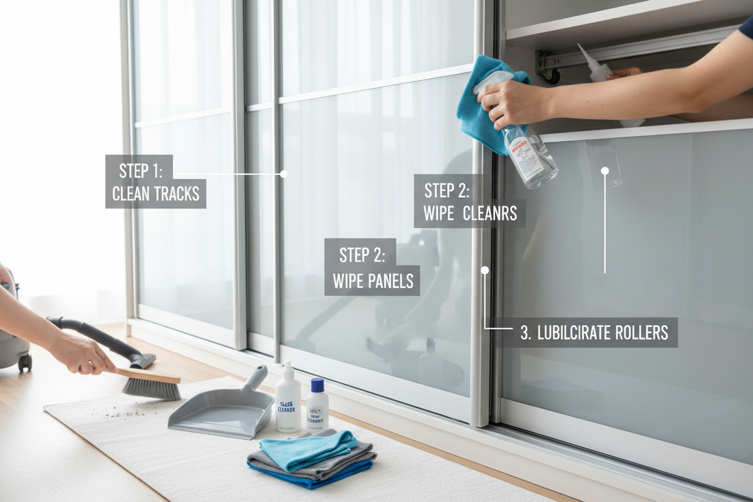 Maintaining Your Sliding Wardrobe Doors: