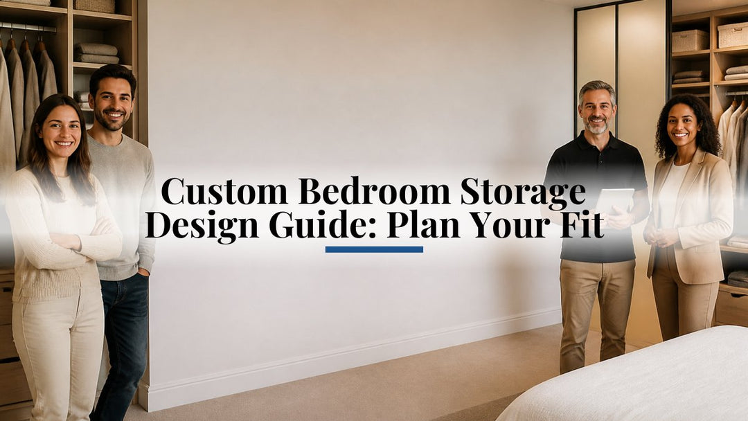 Custom Bedroom Storage Design Guide: Plan Your Fit
