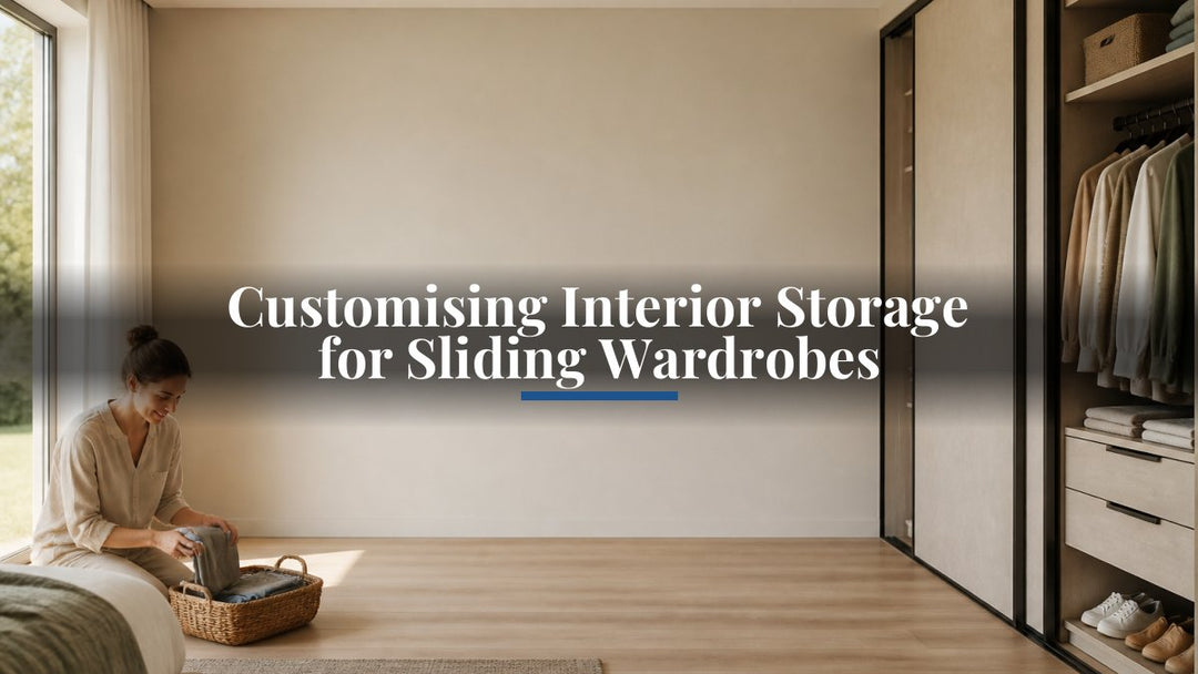 Customising Interior Storage for Sliding Wardrobes