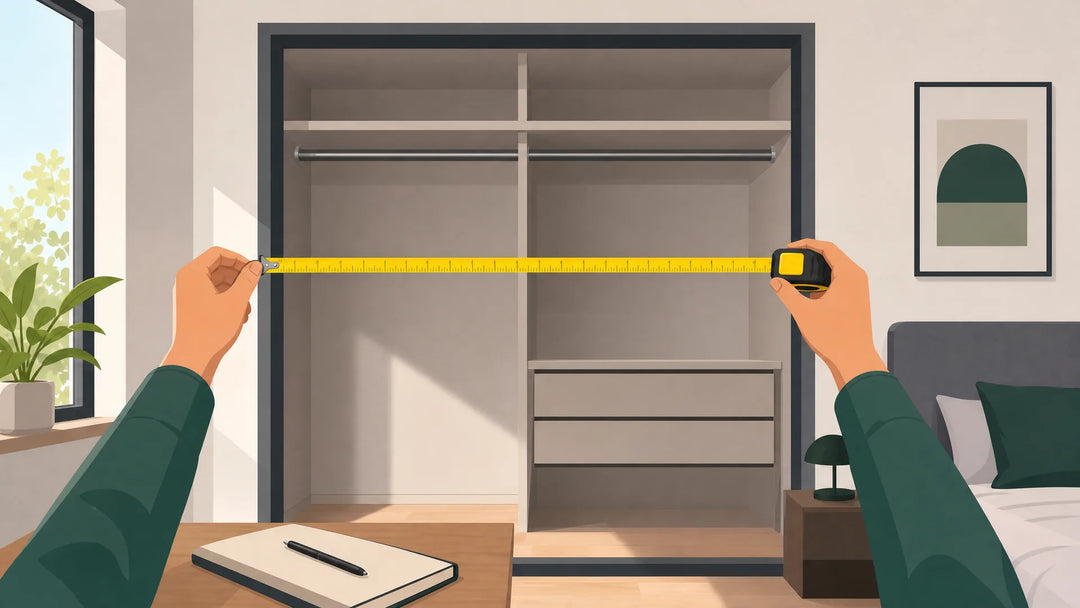 How to Measure for Sliding Wardrobe Doors