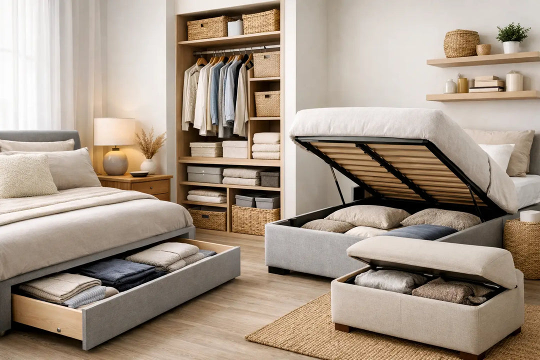 Top Bedroom Storage Solutions That Save Space