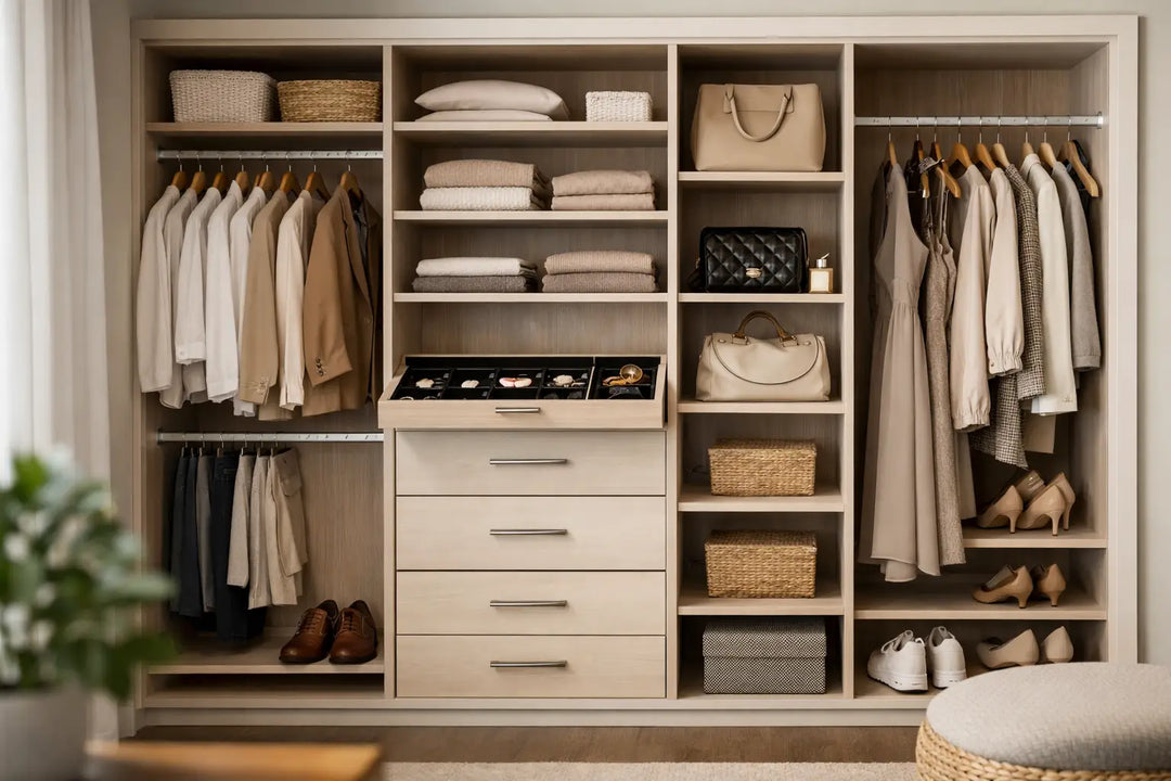 How to Design Wardrobe Interiors Properly