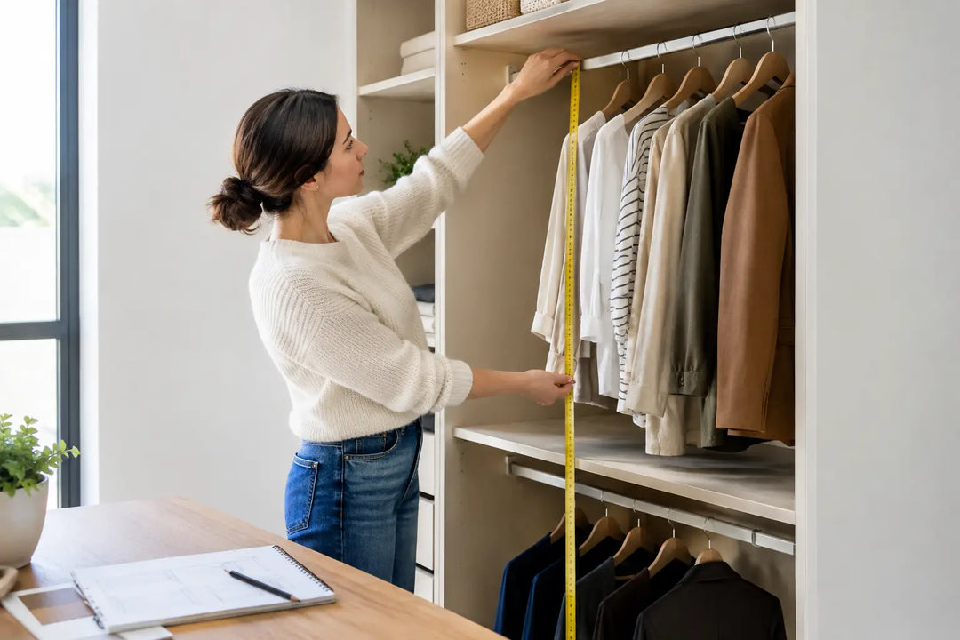 How to Plan Wardrobe Rail Heights That Work