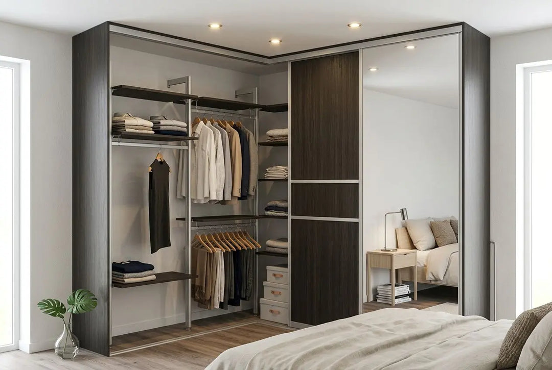 Vertical storage for bedrooms: ideas, tips and top picks