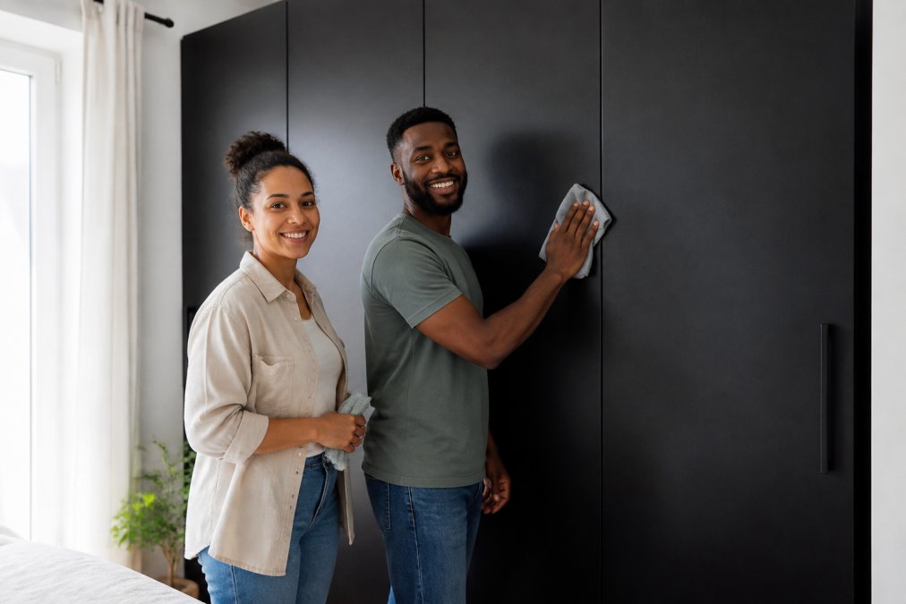 How to Clean Matte Black Wardrobe Doors: 2026 Guide