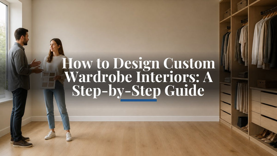 How to Design Custom Wardrobe Interiors: A Step-by-Step Guide