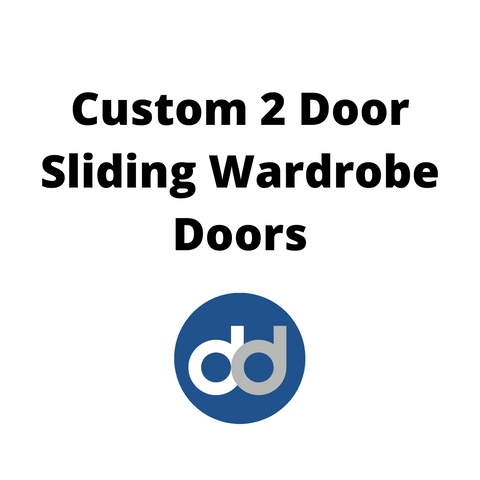 Custom 2 Door Sliding Wardrobe Doors